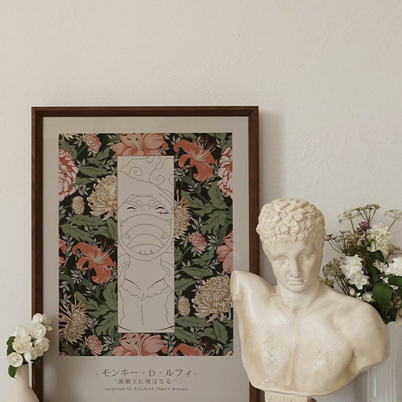 déco manga, cottage Japandi one piece